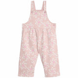 M&S pink wide leg flower dungaree set 3-6 months (British brand)