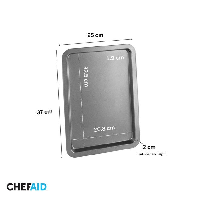 Chef Aid non-stick baking and oven tray 310g - British product