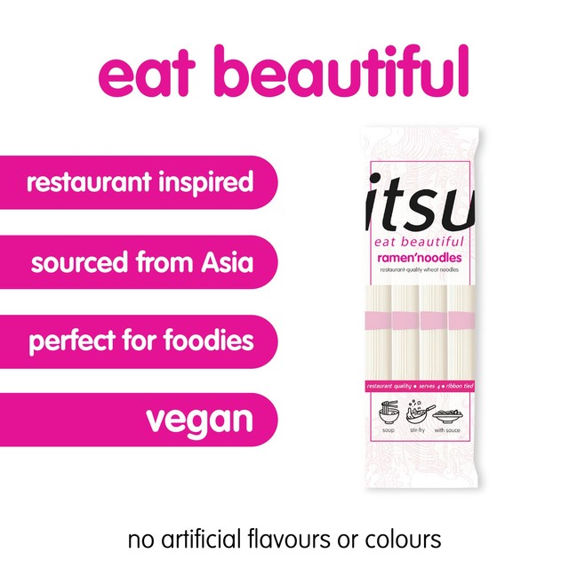 Itsu Ramen Noodles 250g, UK version