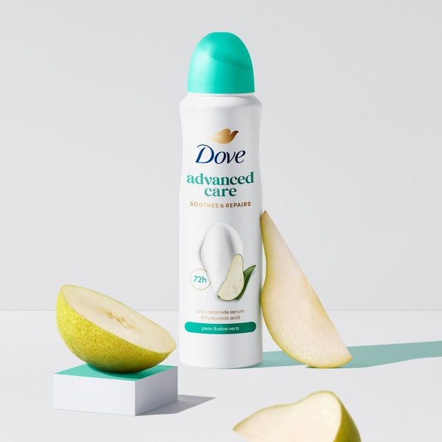 Dove anti-perspirant deodorant spray Pear & Aloe Vera 200ml - British product