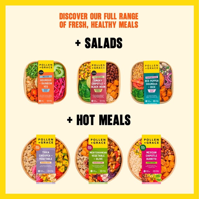 Pollen and Grace Salad Bowl 275g, imported from the UK