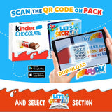 Kinder chocolate mini bars milk chocolate 100g, UK version