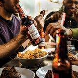 Budweiser lager beer bottles (British brand)