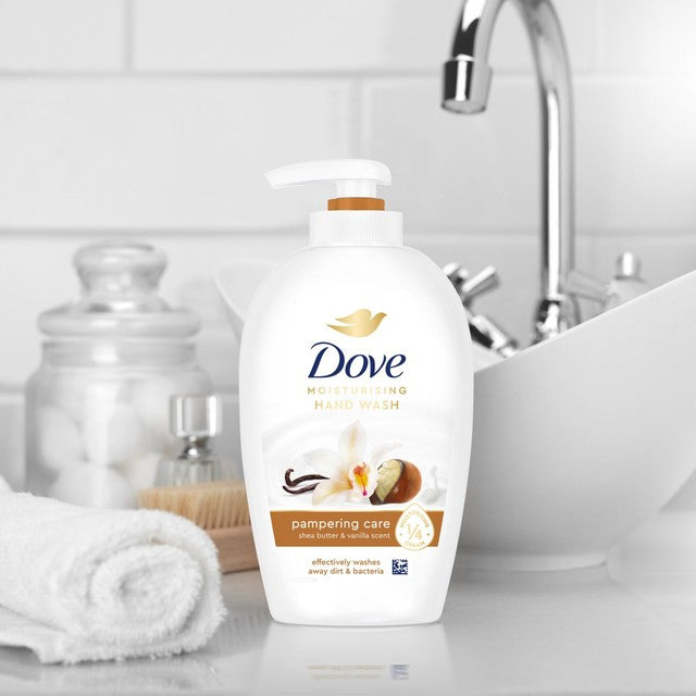 Dove shea butter warm vanilla hand wash 250ml - British product