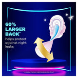 Always Platinum Secure Night sanitary towels with wings size 4 - British product