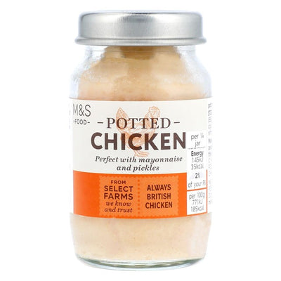 M&S M&S Potted Chicken Ready-to-Eat Sandwich Filler 75g- Buy online at McGrocer