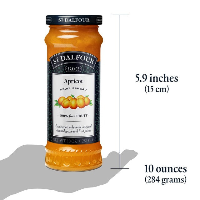 St Dalfour Thick Apricot Spread 284g (British brand)