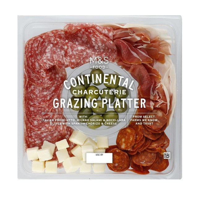M&S Continental Grazing Platter 300g, imported from the UK
