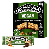 Eat Natural vegan bar peanuts coconut dark chocolate, imported from the UK