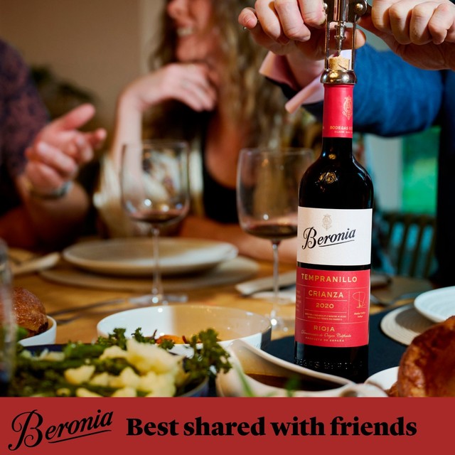 Beronia Rioja Crianza 2021 red wine 75cl - British product