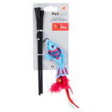 Petface Catkins catnip fish teaser cat toy - British brand