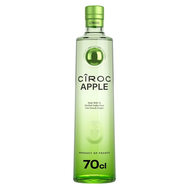 Ciroc Apple Flavoured Vodka 70cl - British product