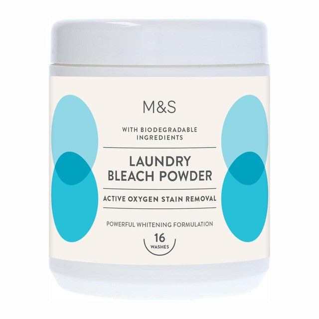 M&S laundry bleach powder 500g, imported from the UK