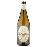Menabrea Bionda Lager beer bottle - British product