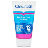 Clearasil Rapid Action Acne Face Scrub 125ml - British product