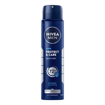 M&S Nivea Men Protect & Care Anti-Perspirant Deodorant Spray 250ml- Buy online at McGrocer