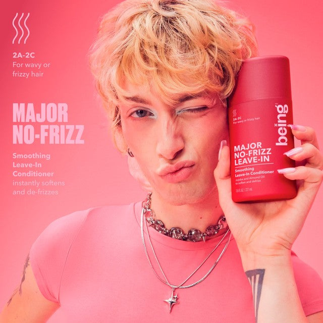 Being MAJOR NO-FRIZZ leave-in conditioner, imported from the UK