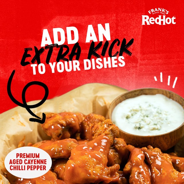 Frank's Redhot Buffalo Wings Sauce 148ml - British product