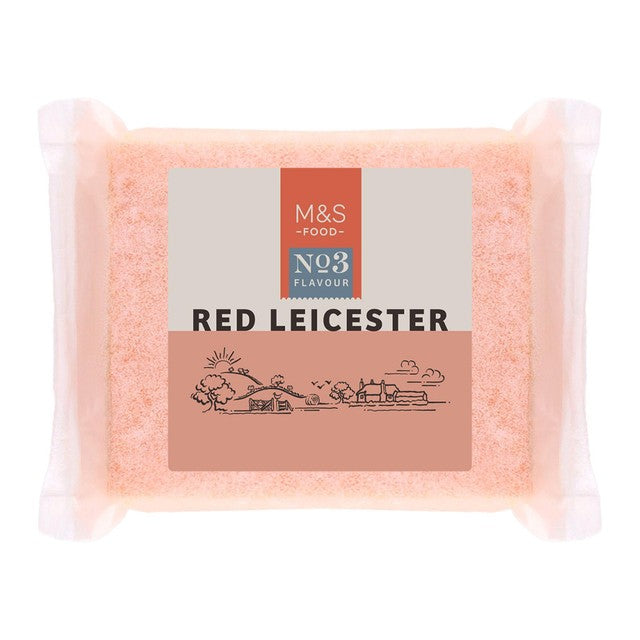 Marks and Spencer Red Leicester Cheese 300g, imported from the UK
