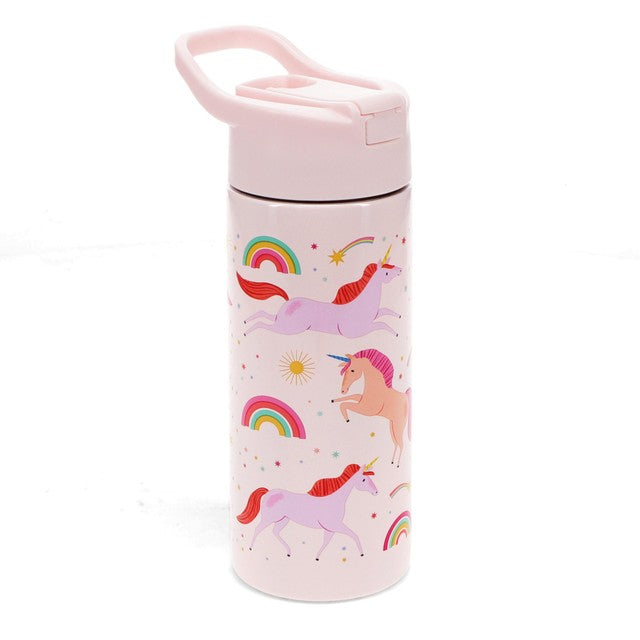 Rex London unicorn water bottle 500ml (British brand)