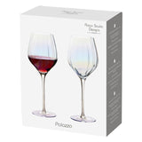 DRH Collection Palazzo wine glasses lustre finish 600ml, imported from the UK