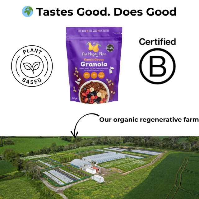 The Happy Pear cocoa granola 350g (British brand)