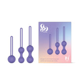 So Divine Kegel ball training set with interchangeable weights (British brand)