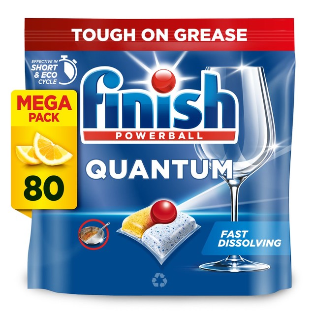 Finish dishwasher tablets Lemon 80 tabs - British product