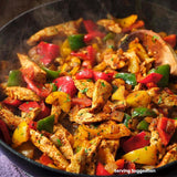 Ocado chicken stir fry pieces 250g, imported from the UK