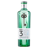 No 3 London Dry Gin 70cl, imported from the UK