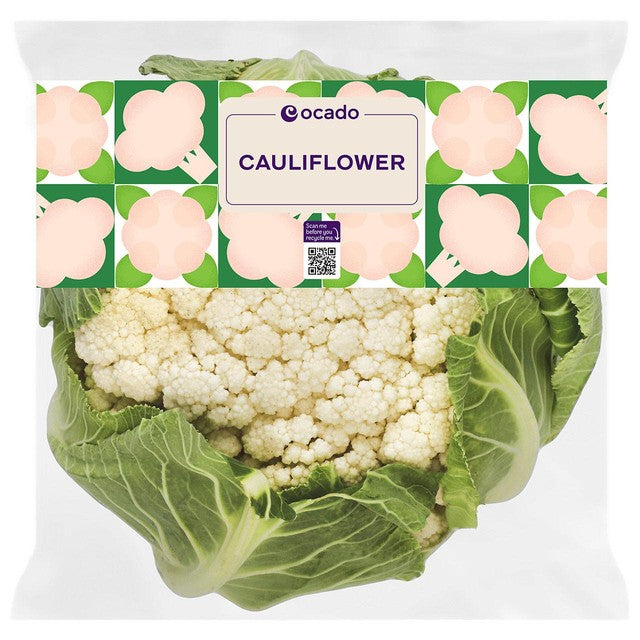 Ocado cauliflower, imported from the UK
