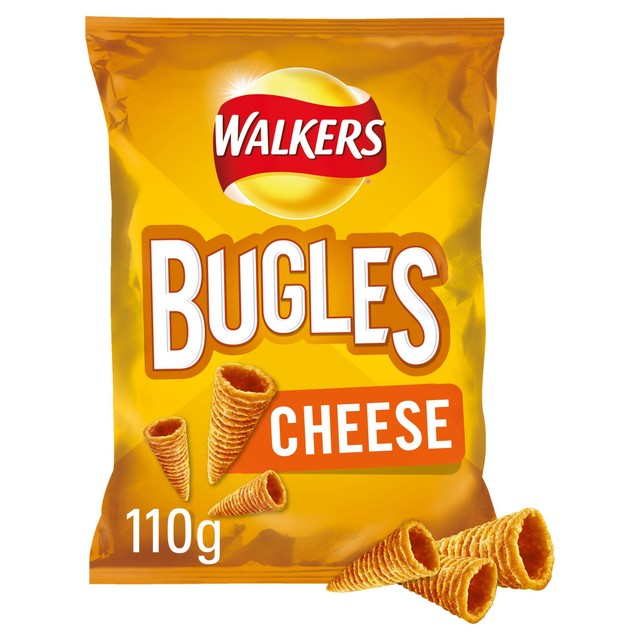 Walkers Bugles cheese corn snack 110g (British brand)