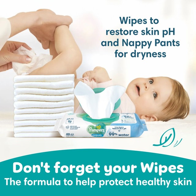 Pampers Baby-Dry Nappy Pants Extra Absorption Size 6+, imported from the UK