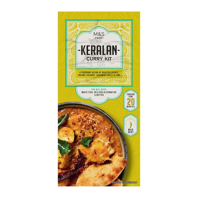 M&S Keralan Curry Kit curry kit, imported from the UK