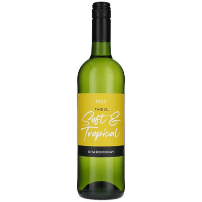 M&S Soft & Tropical Chardonnay Weißwein 75cl