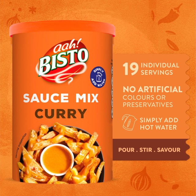 Bisto Curry Sauce Granules Chip Shop 185g - British product
