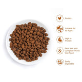 Thrive dry cat food chicken with turkey 1.5kg (British brand)