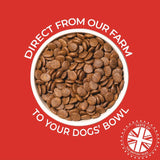 Clydach Farm grain free duck dry dog food 1kg - British product