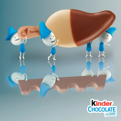 أعواد آيس كريم M&S Kinder Chocolate 4 × 55 مل - اشترِ عبر الإنترنت من McGrocer