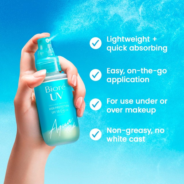 Biore face sunscreen mist 60ml - British product
