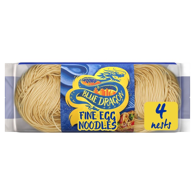 Blue Dragon fine egg noodles 250g - British product