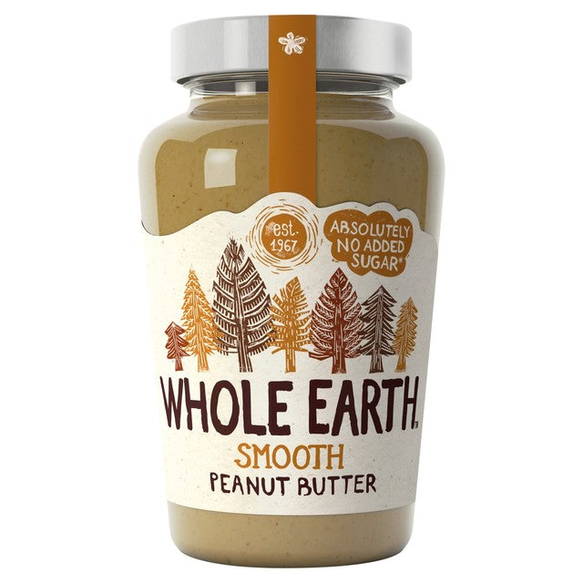 Whole Earth smooth peanut butter - British product