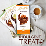 Lindt milk caramel chocolate bar 150g - British product
