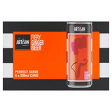Artisan Drinks Co Fiery Ginger Beer 6x200ml cans - British product