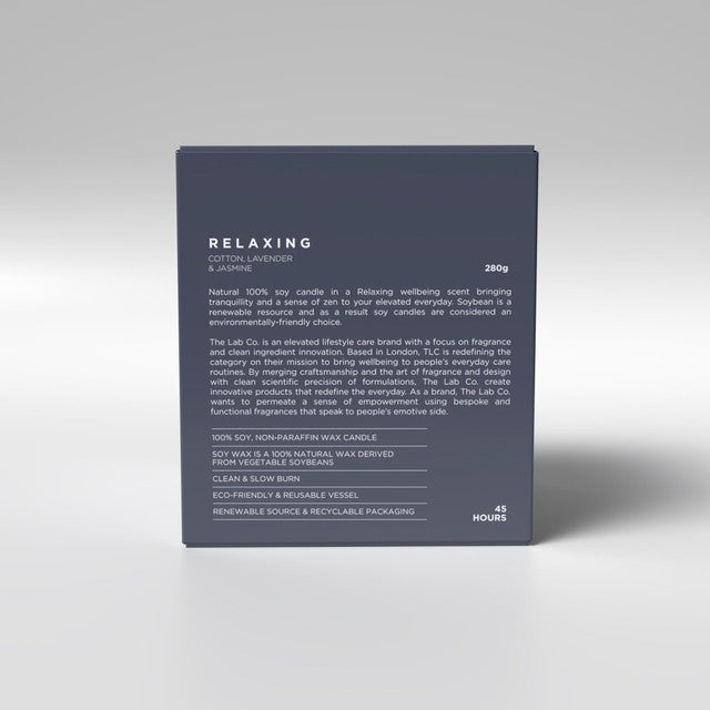 The Lab Co. Relaxing candle (British brand)