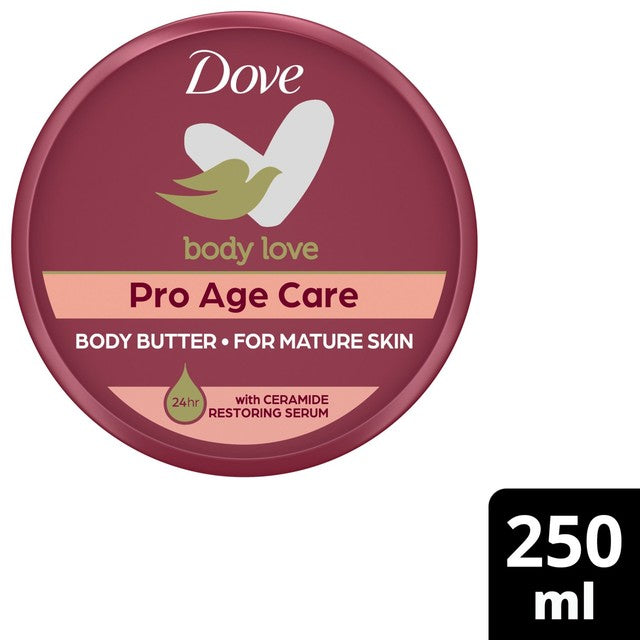 Dove Pro Age body butter 250ml - British product