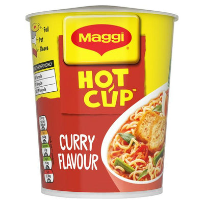 Sainsburys Maggi Curry Smak Hot Cup 592 g - Kjøp online hos McGrocer