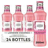 London Essence Co pink grapefruit soda, imported from the UK