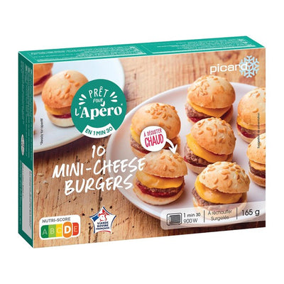 Picard Mini-Cheeseburger Tiefkühl-Snacks 10er-Packung