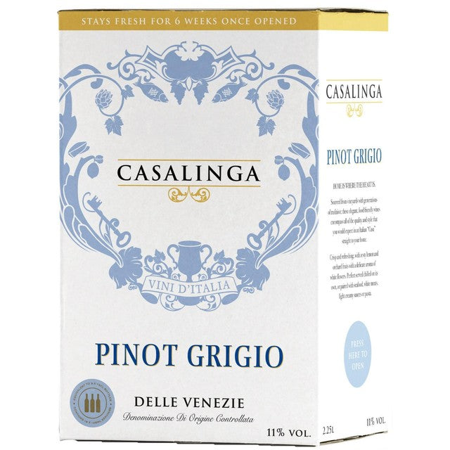 Casalinga Pinot Grigio wine 2.25L - British product